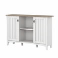 thumbnail image 1 of Pemberly Row Armoire de Rangement d'Appoint en Bois d'Ingénierie avec Portes, Blanc/shiplap, 1 of 7