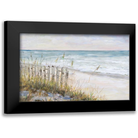 DeRice, Julie 14x10 Black Modern Framed Museum Art Print Titled - Mist Ocean View