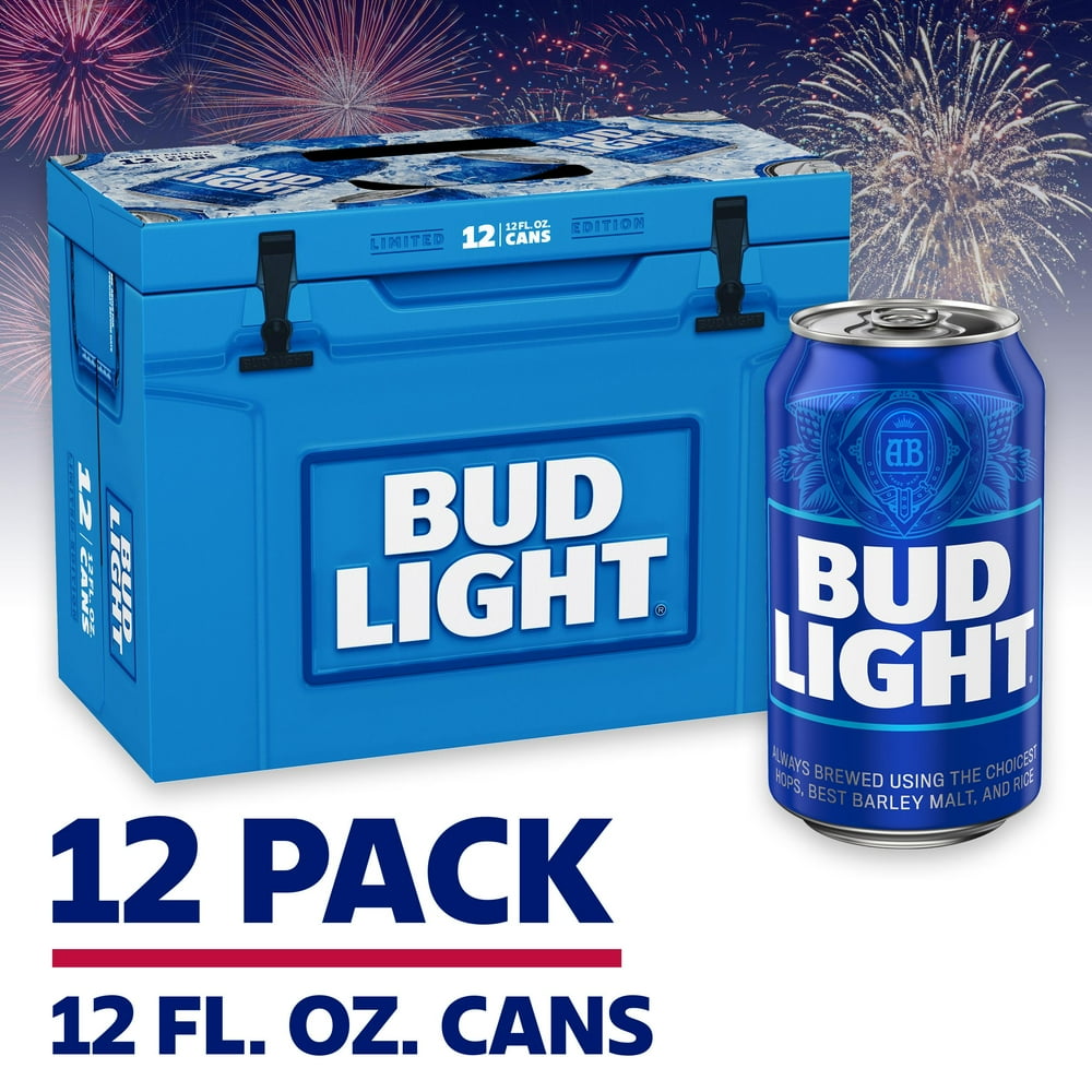 Bud Light Beer, 12 Pack Beer, 12 FL OZ Cans