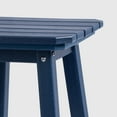 thumbnail image 3 of WestinTrends Malibu 29" HDPE Outdoor Patio Square Bar Stools (Set of 3), Navy Blue, 3 of 8