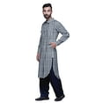 thumbnail image 3 of Atasi Kurta-Pyjama Punjabi pour Hommes, Ensemble Kurta-Pyjama Décontracté Imprimé pour Hommes, 3 of 5