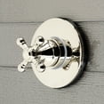 thumbnail image 2 of Kingston Brass KS3036BX 3-Way Diverter Valve with Trim Kit, Polished Nickel, 2 of 3