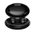 thumbnail image 2 of Auriculares inalámbricos Bluetooth 5.0 Sonido de graves profundos Ipx6 Auriculares impermeables Auriculares estéreo en la oreja-Negro, 2 of 8