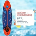 thumbnail image 4 of Vebreda 6 Feet Surf Foamie Boards Surfing Beach Surfboard,Red, 4 of 10