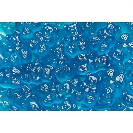 Candy Retailer Blue Raspberry Gummi Bears 1 Lb.