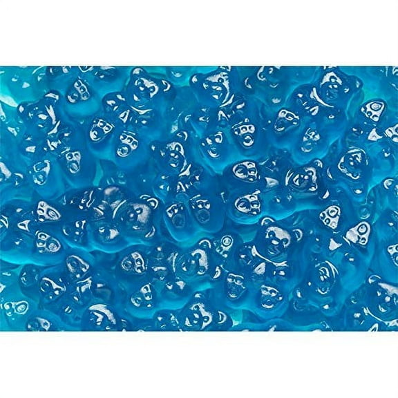Candy Retailer Blue Raspberry Gummi Bears 1 Lb.