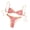 Orange, variant on Bikini Sets for Women Two-piece Tie Side Adjustable Women Two Piece Bikini Swimsuit Two Piece Swimsuit for Women Bikini for Teens Women Cute String Triangle Bikini Sets Swimsuits