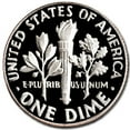 thumbnail image 2 of 1999-S Roosevelt Dime Gem Proof, 2 of 2