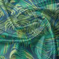 thumbnail image 7 of Ambesonne Leaves Valance & Curtain, Hawaiian Tropical Foliage, 55"x30", Green Night Blue, 7 of 7