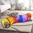 thumbnail image 5 of Fun Pop-Up Maze for Felines & Friends Colorful 2-Way Cat Tunnel, 5 of 5