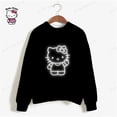 thumbnail image 5 of Sudadera con capucha de moda coreana para mujer, sudadera fina y elegante con estampado de HELLO KITTY, sudadera holgada con estampado de dibujos animados para mujer de otoño y2k, 5 of 5