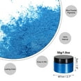 thumbnail image 2 of Uxcell Poudre de Mica 50g/1.8oz pour Kit de Résine Époxy, Résine de Coulée, Bleu Flash, 2 of 6
