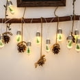 thumbnail image 3 of Dinheiro Luces navideñas para decoración de Interiores y Dormitorios, Bombillas de Globo, Cadena de Luces con árbol, Nieve y Adornos Lindos, 3 of 6