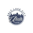 thumbnail image 5 of Salt Lake City, Utah, Skyline Seal (Blue), (12x18 Wrapped Canvas, Wall Decor, Artwork), 5 of 5