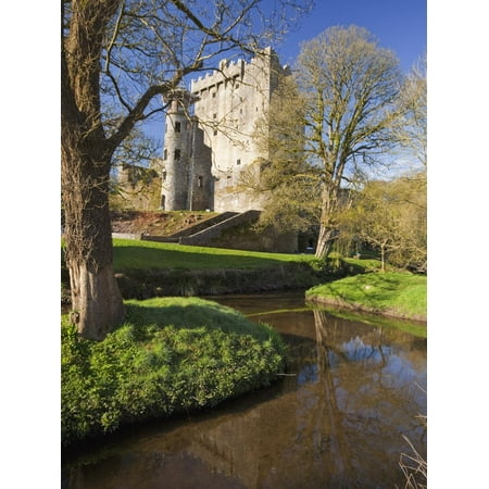 Blarney Castle in Springtime, County Cork, Munster, Republic of Ireland, Europe Print Wall (Best Castles In Europe To Stay In)