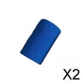 thumbnail image 1 of 2xVet Wrap 4 Pulgadas De Ancho No Tejido Elástico Autoadherente Envoltura Para Perros Mascota Tobillo Azul 2 piezas, 1 of 8