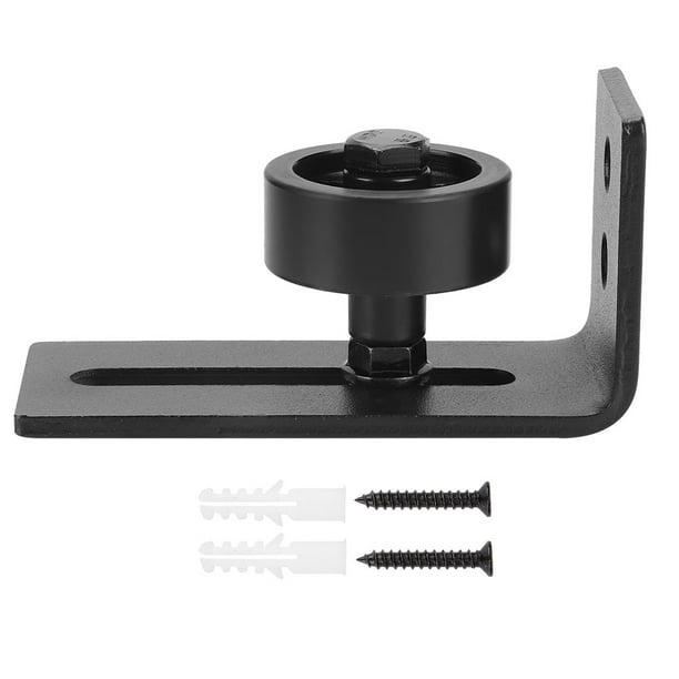 Black Door Guide Rail, Guide Rail, For Door Thickness 76mm Floor Rail