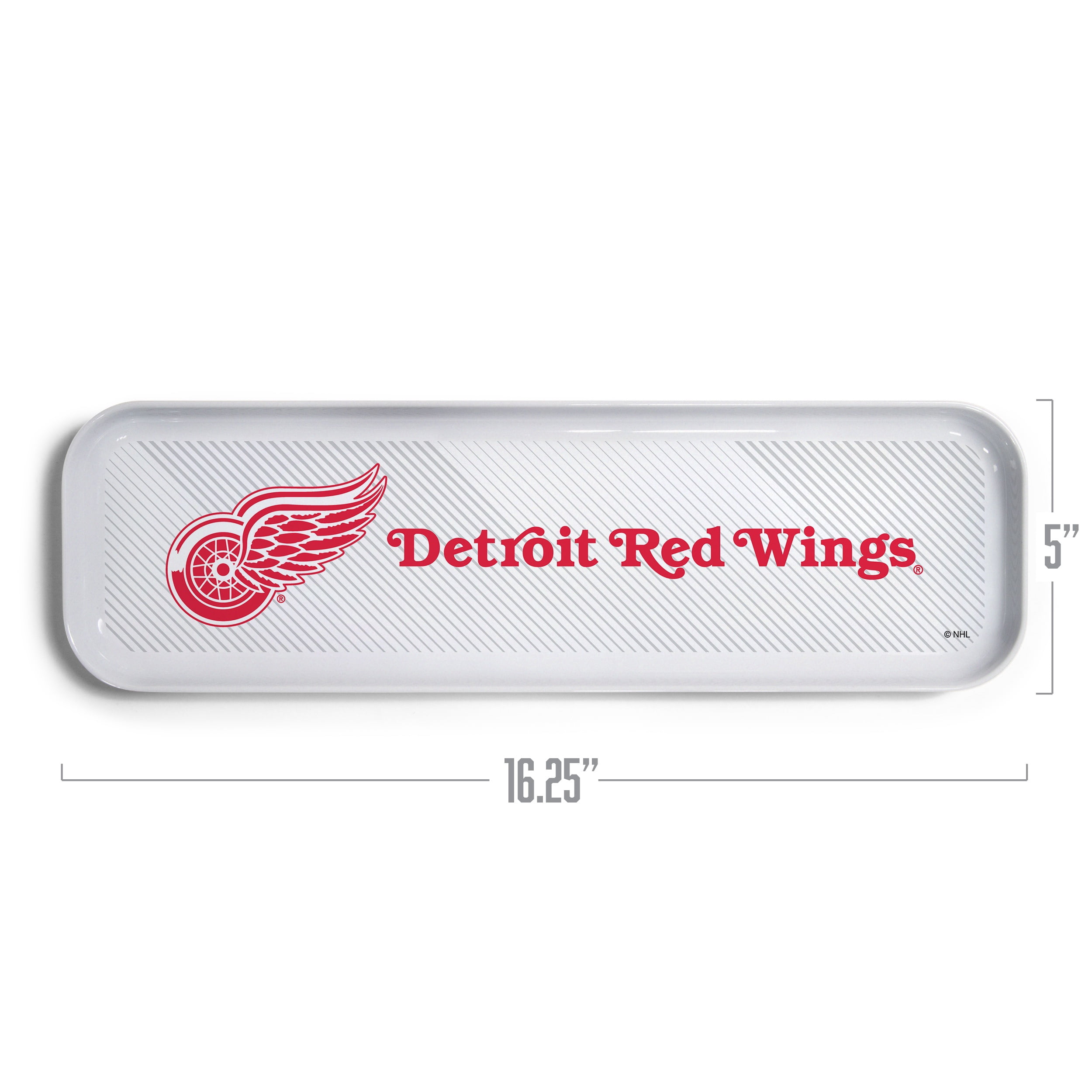 YouTheFan NHL Detroit Red Wings Small Snack Platter