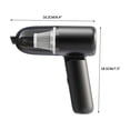 thumbnail image 2 of HLONK Wireless Handheld Mini Vacuum Cleaner  Cordless 120W  11000PA Suction  LED Light  Reusable Filter  for Home & Car Cleaning  Includes 4 Accessories, 2 of 3