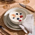 thumbnail image 3 of Famiware Meteor 12 Pieces Dinnerware Set, Creamy White, 3 of 5