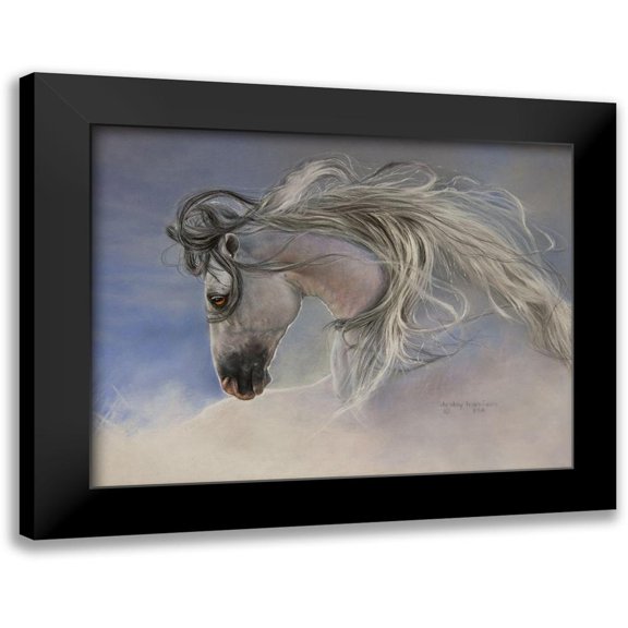 Harrison, Lesley 14x12 Black Modern Framed Museum Art Print Titled - Might Mane