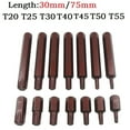 thumbnail image 6 of BUYISI 1/7PCS Torx Star Screwdriver Bits 30mm/75mm Hex Shank T20/T25/T30/T40/T45/T50/T55 Impact Driver Magnetic Anti Slip Screwdriver 30mm-T50, 6 of 9