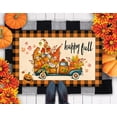 thumbnail image 3 of Merry Christmas Doormat Welcome Front Door Mat Xmas Vintage Rustic Yard Non Slip Holiday Decor Mat for Home Decorate Indoor Outdoor, 18 x 30 in, 3 of 6