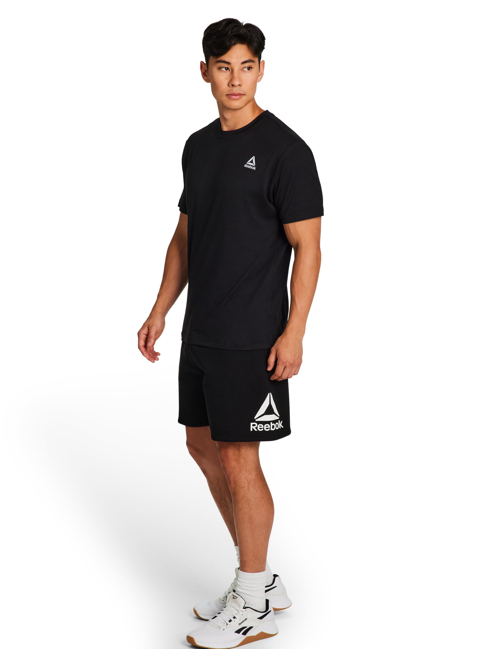 Reebok Men's and Big Men's Logo Fleece Shorts, 7" Inseam, Sizes XS-5XL
