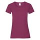 thumbnail image 1 of Fruit Of The Loom- Camiseta de manga corta Valueweight para mujer (Paquete de 5) (Burdeos), 1 of 1