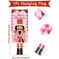 thumbnail image 3 of Christmas Hanging Flag Decoration Merry Cristmas Decor for Home 2024 Hanging Flag Xmas Ornament Navidad Natal New Year Gift 2025, 3 of 5