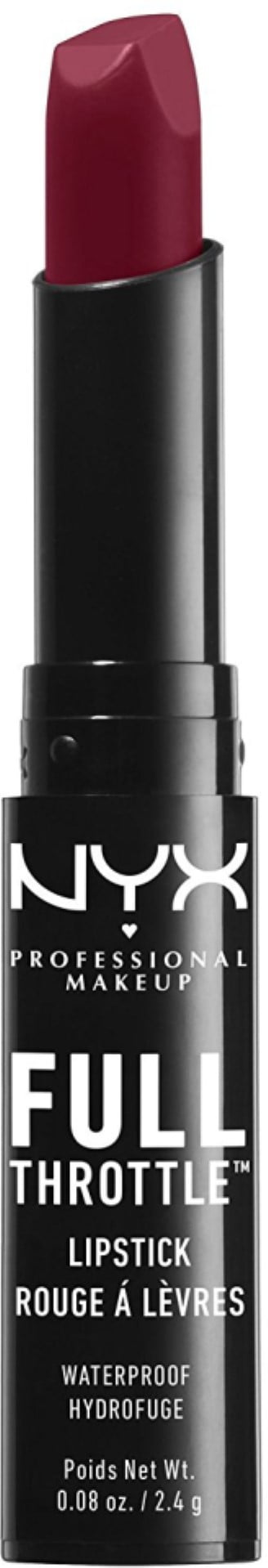 NYX Cosmetics NYX Full Throttle Lipstick, 0.08 oz