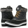 thumbnail image 1 of Globalwin Women's Snow Boots Grey Winter Boots For Women 9.5M, 1 of 8