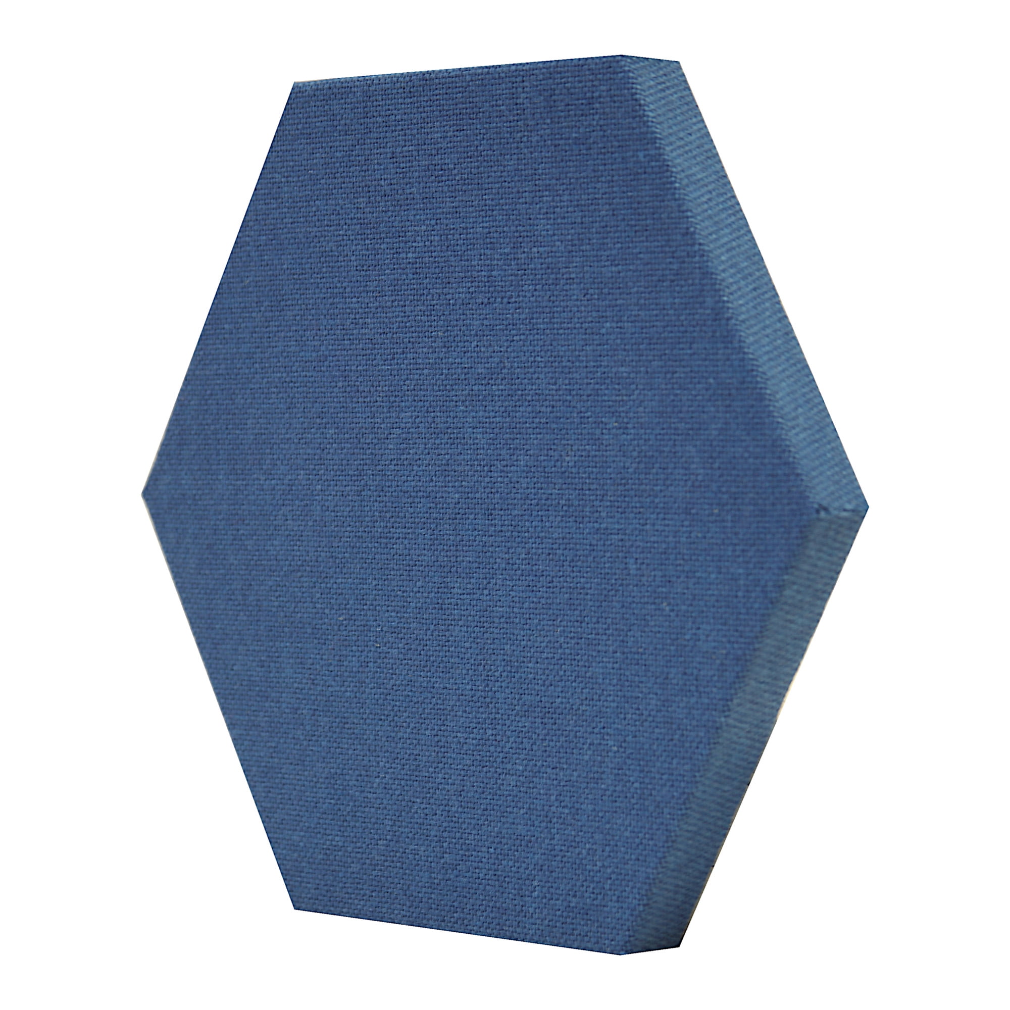 ATS Acoustics Hexagon Fire Rated Sound Absorbing Acoustic Panel 12" x 1" (Deep Ocean)