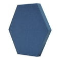 thumbnail image 4 of ATS Acoustics Hexagon Fire Rated Sound Absorbing Acoustic Panel 12" x 1" (Deep Ocean), 4 of 7