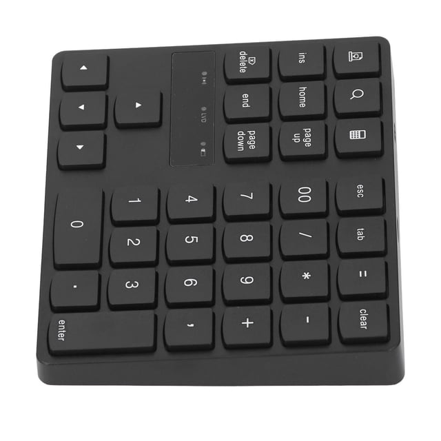 Teclado NÚMero de 2.4 GHz, 35 Teclas Silenciosas 250MAH HASTA 32.8 PIES TECLADO NUMÉRICO INALÁMBRICO PARA LAPTOP