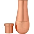 thumbnail image 3 of Pure Copper Water Carafe – 1.8L Long Neck Plain| Ayurvedic Health Benefits | Handcrafted Eco-Friendly Pitcher for Bedside or Kitchen Use, 3 of 6
