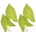thumbnail image 1 of KAKOWELY 2pcs Betta Breeding Bed Green Leaf Accessory With Suction Cup, 1 of 8