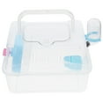 thumbnail image 1 of Raindrops cage Intérieure pour Cochon d'Inde cage pour Hamster Transparente 1 Ensemble, 1 of 6