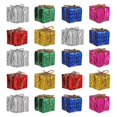 thumbnail image 1 of Tinksky 24 piezas Árbol de Navidad Cajas de regalo pequeñas Decoraciones colgantes Mini Cajas de regalo envueltas Favores de fiesta de Navidad kaili Sencillez, 1 of 4