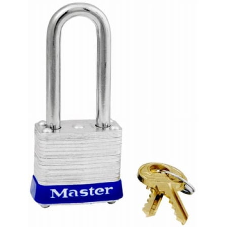 Master Lock 7KALF-P812 1-1/8 Inch Keyed Alike Laminated Padlock - Quantity of 3