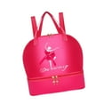 thumbnail image 5 of Kuntesetty Ballet Dance Backpack Comfortable Cute Storage Bag for Dancing Sports Travel Rose Red, 5 of 9