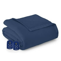 Micro Flannel® Electric Heated Blanket, Full, Smokey Mt. Blue