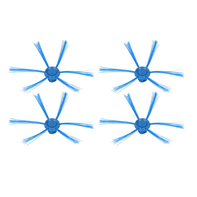 Juego de cepillos laterales universales para aspiradoras: 4 piezas compatibles con los modelos FC8700, FC8710, FC8715, FC8603