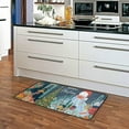 thumbnail image 5 of GZHJMY Poster Christmas Kitchen Rug,Christmas Antiskid Mat for Porch Floor Long Door Mat, Non-Slip Bedroom Bedside Mats - 39x20in Carpet Runner, 5 of 6
