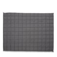 thumbnail image 3 of JERFIT 20lbs Weighted Blanket for Adults Grey, Heavy Cotton Blanket with Glass Beads for Anxiety Relief & Cool Sleep, 3 of 6
