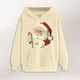 thumbnail image 2 of WILLBEST Sudadera con Capucha para Mujer, Estilo Navideño, con Estampado Navideño, Cuello Redondo y Manga Larga Diseño Holgado E Informal Grande, 2 of 3