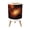 Color 4, variant on Small Trash Can with Lid Cosmic Swirl Colorful Nebula Galactic Center Vibrant Stars 1.8 Gallon Dog Proof Trash Can Round Garbage Can Waste Bin Wastebasket for Bathroom Kids Bedroom Classroom