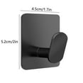 thumbnail image 3 of Ganfancp Ganchos de Acero Inoxidable Sin Pegajosidad Ganchos Detrás de La Puerta Ganchos para Abrigos Bufandas Bolsos Toallas Llaves Sombreros Tazas Sombreros y Así Sucesivamente Rebajas Flash Deals, 3 of 6