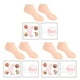 thumbnail image 4 of Vogacara Calcetines de gel de silicona Toe Calcetines Protección Cuidado de los pies Protector Skin L Type1, 4 of 6