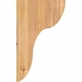 thumbnail image 3 of 5 1/2"W x 12"D x 20"H Carmel Smooth Corbel, Western Red Cedar, 3 of 9